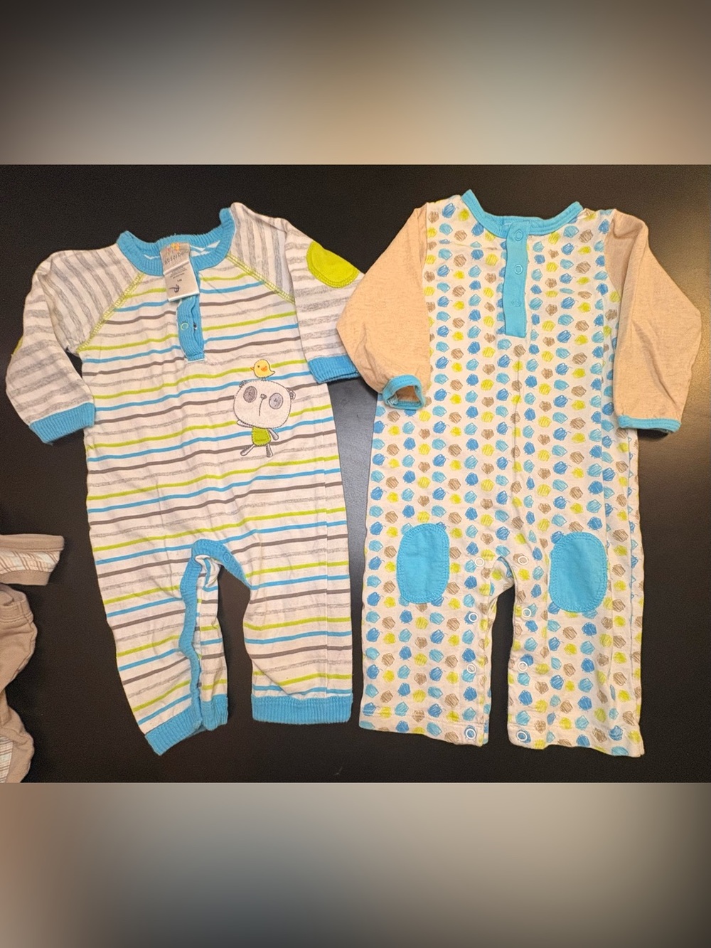 2 piece set, Absorba Blue & Cream pyjamas